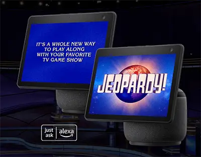 Win an Amazon Echo Show 10 Daily from Jeopardy!