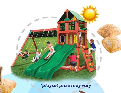 Win a Backyard Playground Set from Little Bites