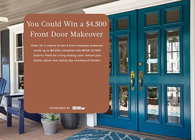 Win a $4,500 Front Door Makeover