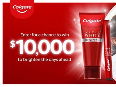 Win $10,000 from Colgate