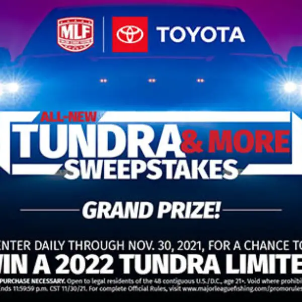 Win a 2022 Toyota Tundra from MLF « Sweeps Invasion