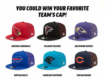 Win Your Favorite NFL Team’s Cap