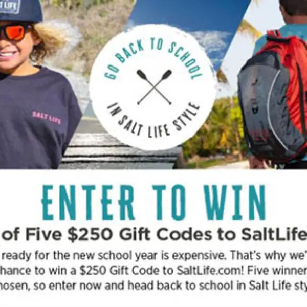 Win a 250 Salt Life Gift Code « Sweeps Invasion