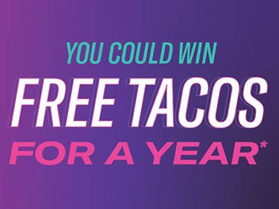 Win Free Tacos for a Year from Taco Bell