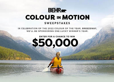 Win $50,000 from BEHR Paint