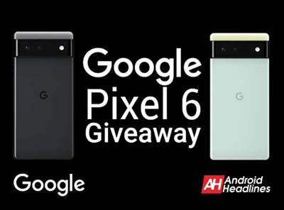 Win a Google Pixel 6 Smartphone