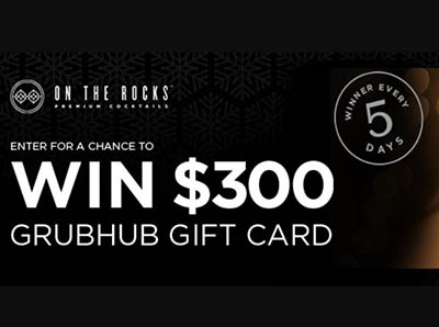 Win a $300 GrubHub Gift Card from OTR