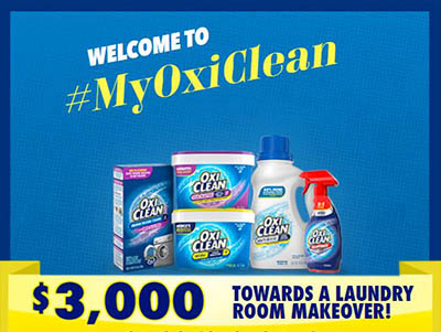 Win $3,000 from OxiClean