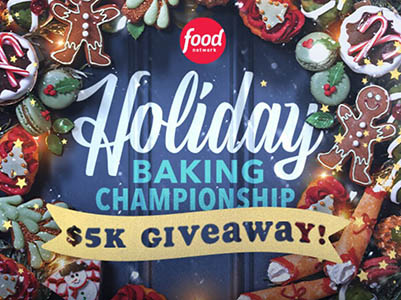 Win $5K Every Week from Food Network