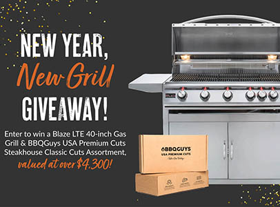 Win a Blaze Premium Grill from BBQ Guys