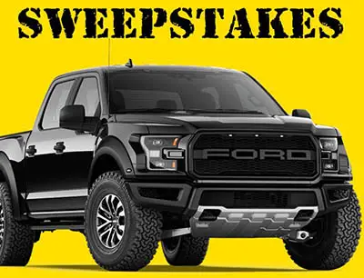 Win a Ford F-150 Raptor