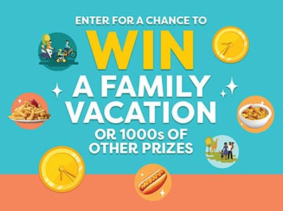 Win a Family Vacation from Kraft