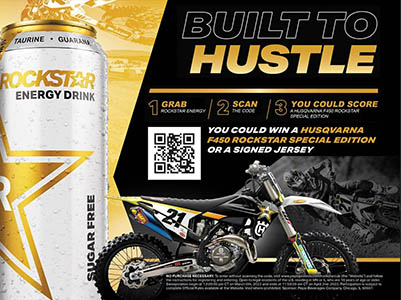 Win a Husqvarna FC 450 Rockstar Special Edition