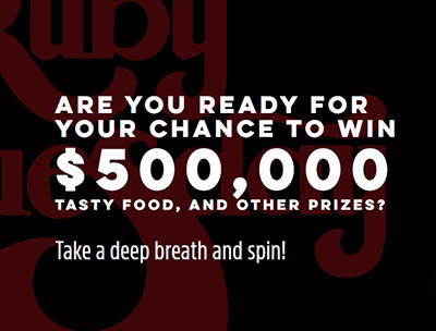 Win $500K from Ruby Tuesday