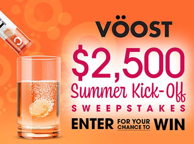 Win $2,500 from VÖOST + Ryan Seacrest