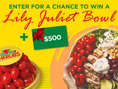 Win $500 Grocery Card + Salad Bowl from NatureSweet