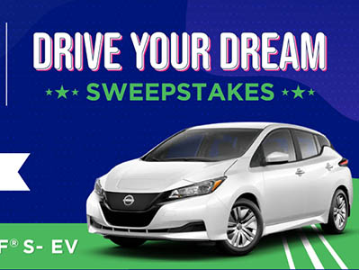 Win a 2023 Nissan Leaf S-EV