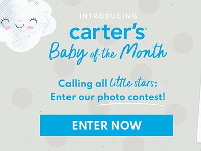 Win Carter’s Apparel + Baby Photoshoot
