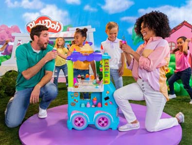 Win 1 of 40 Play-Doh Ultimate Ice Cream Truck Playsets