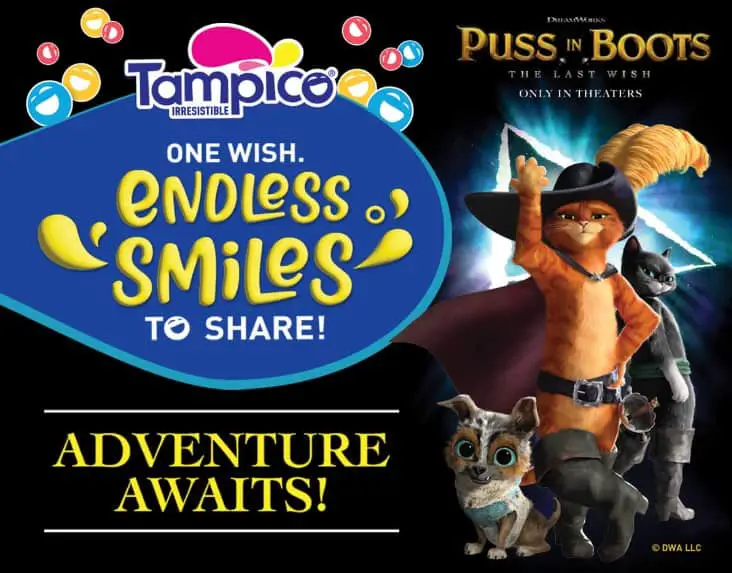 Win a Puss in Boots: The Last Wish Family Travel Package