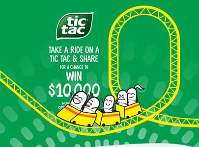 Win $10,000 from Tic Tac