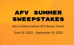 Win a limited edition AFV Beach Towels