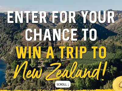 Win a New Zealand Trip from Zespri Kiwi