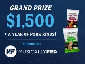 Win $1,500 and a year’s supply of Pork Rinds