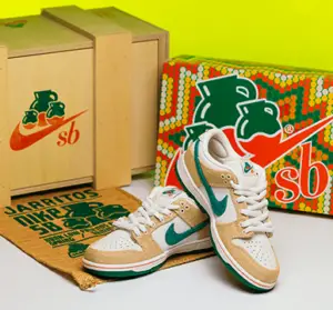 Win One Nike X Jarritos SB Low Dunk Friends and Family Pack