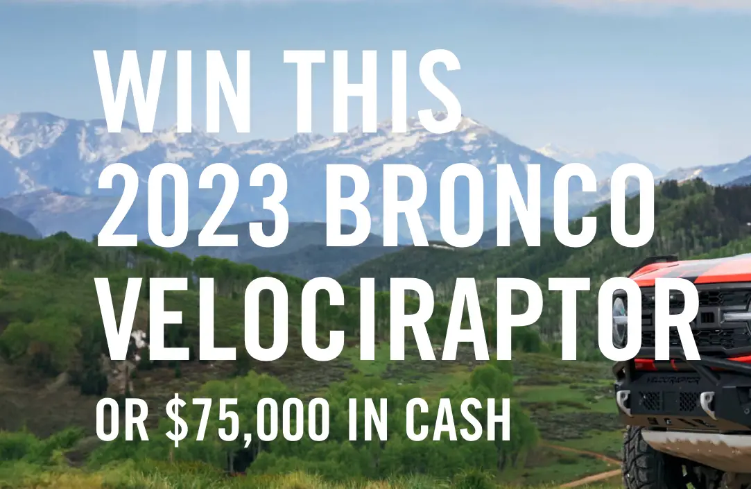 Win a bronco