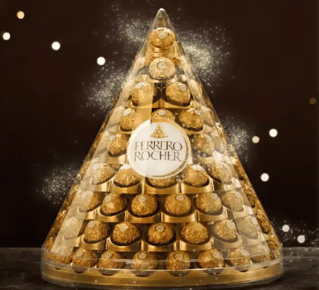 Win $1,000 plus a Ferrero Rocher T96 Pyramid box of chocolates