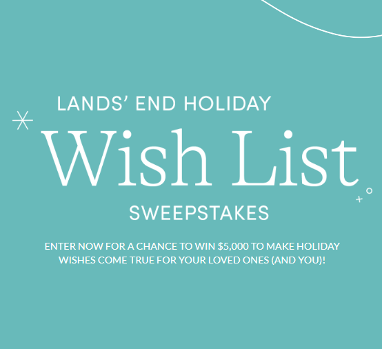 Win $5,000 from Lands’ End