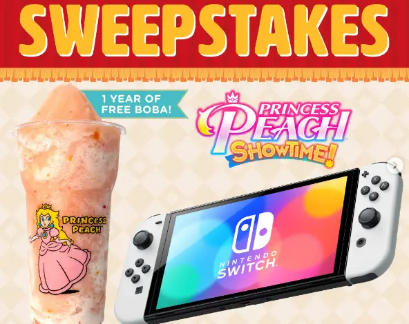 Win a Nintendo Switch OLED from Kung Fu Tea