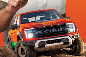 Win a Ford F-150 Raptor from ZOA