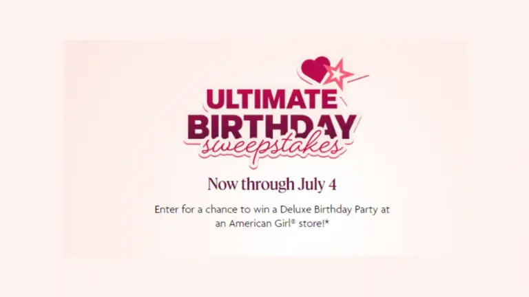 American Girl Ultimate Birthday Sweepstakes