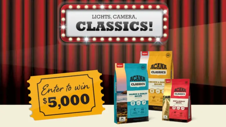 Win $5,000 from Champion Petfoods