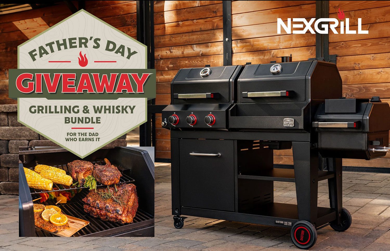 Win a Grilling & Whiskey Bundle