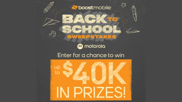 Win $2,500 cash from Boost Mobile