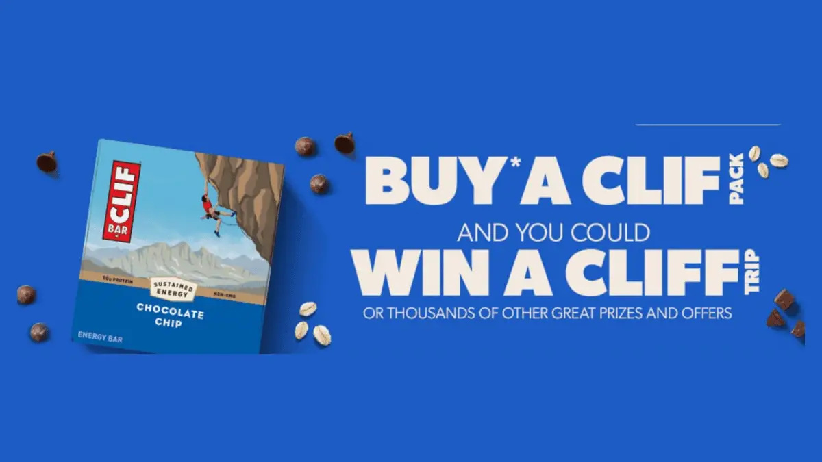 CLIF Bar Launches Take a Trip Sweepstakes and Instant Win Game