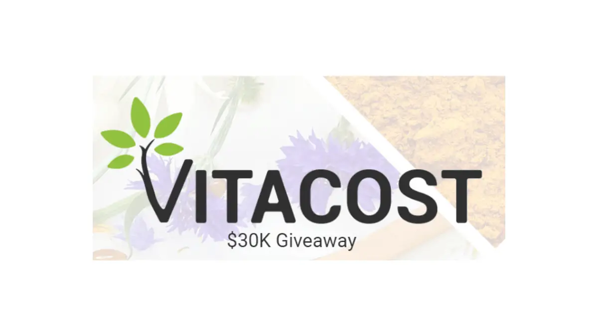 Win $10,000 cash from Vitacost