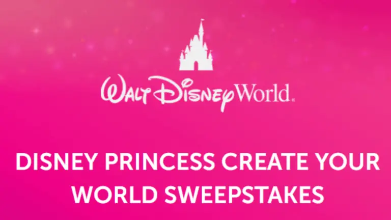 Win a 4-night trip for 4 to Walt Disney World