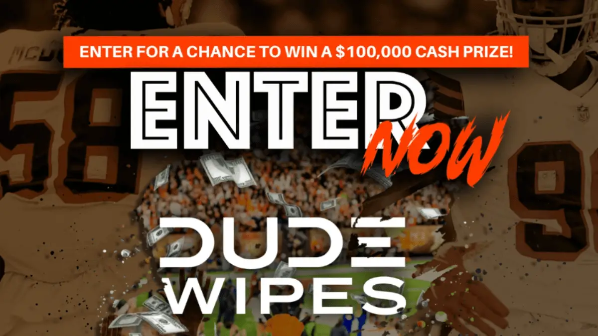 Dude Wipes Stop the Streak Sweepstakes