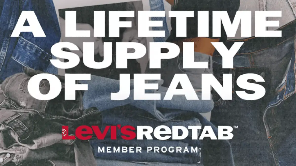 Win a lifetime supply of Levi’s jeans