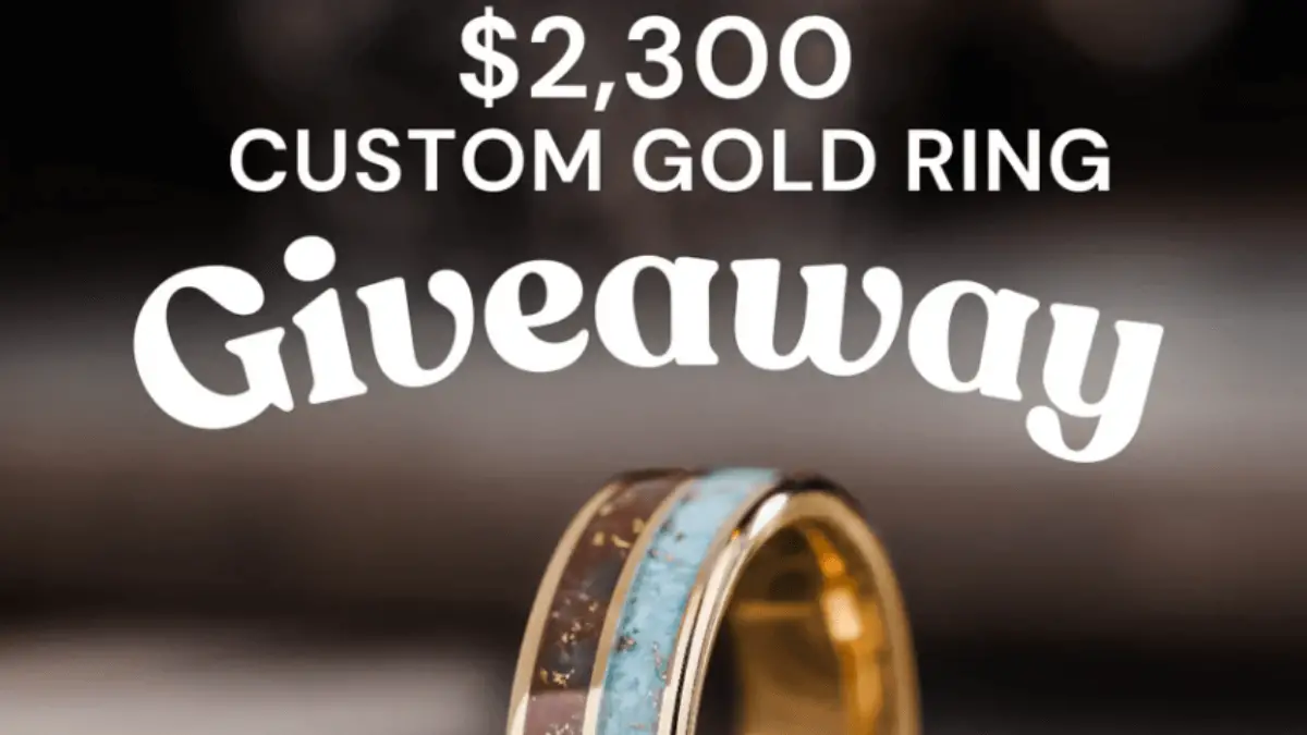 $2,300 Custom Gold Ring Giveaway