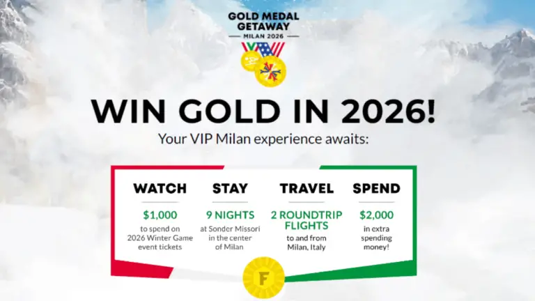 Win a 9-night trip for 2 to attend the 2026 Milan Winter Games