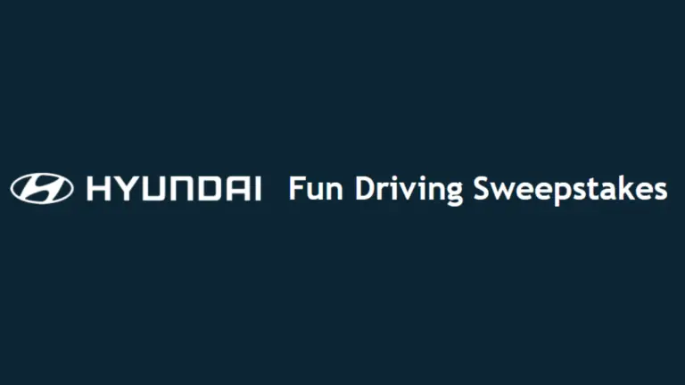 Hyundai Fun Driving Sweepstakes