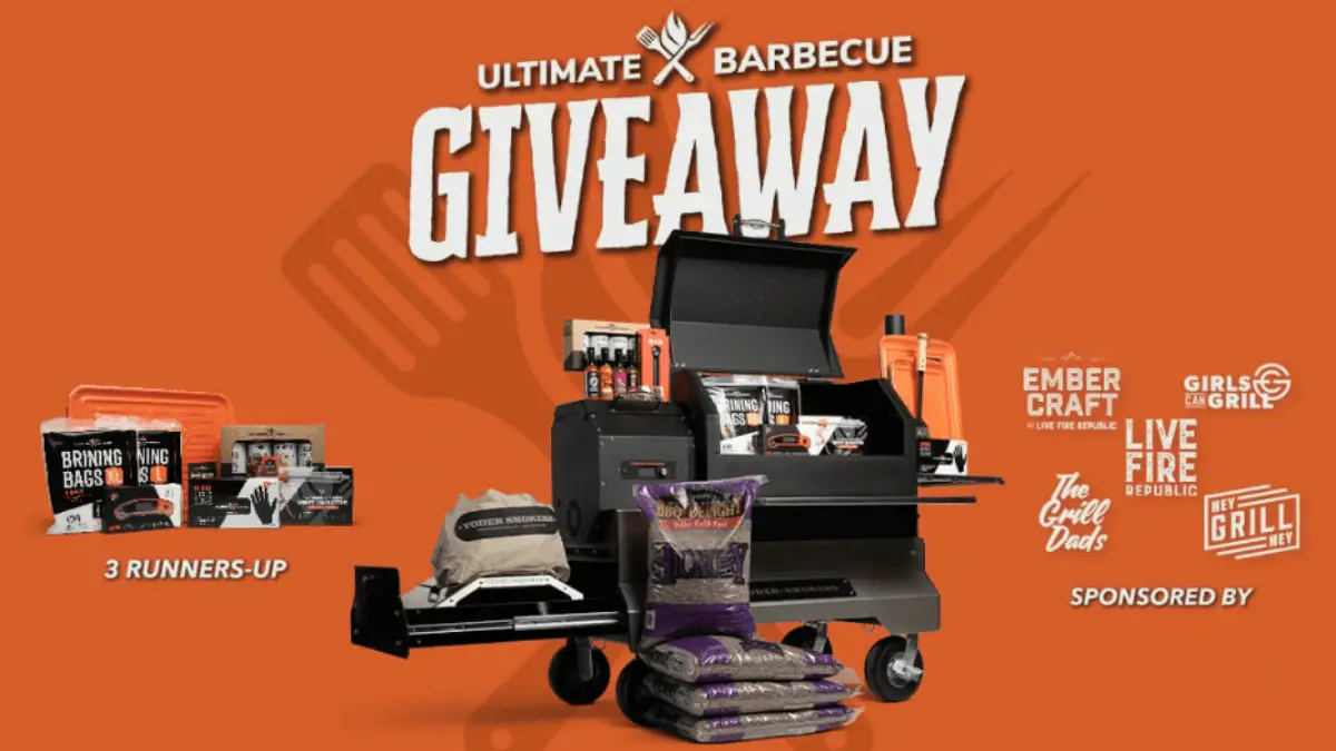 Win a Yoder smoker and grilling cart