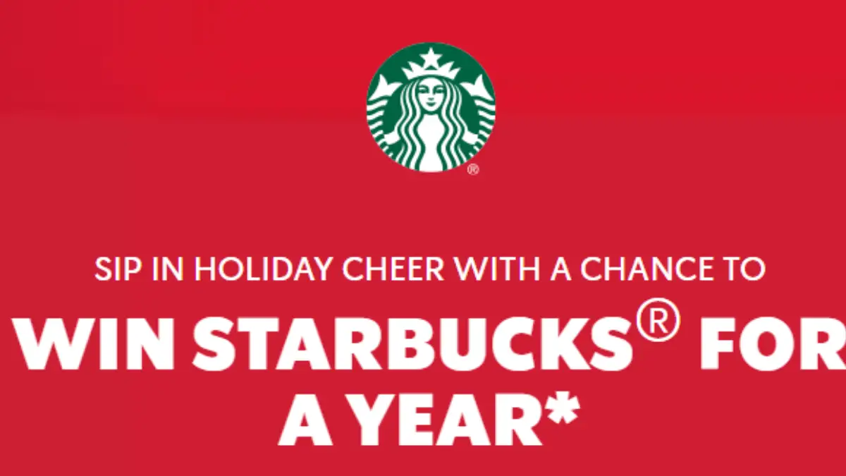 Starbucks Uncap, Scan, & Win Sweepstakes and Instant Win Game