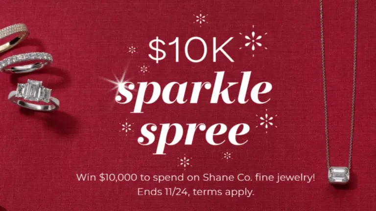 Win a $10k Shopping Spree with Shane Co.'s Sparkle Spree Sweepstakes