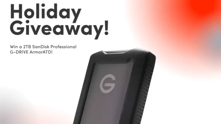 SanDisk Professional Holiday Giveaway